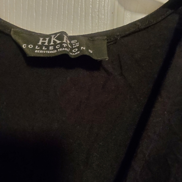 BLACK SLEEVESS JUMPSUIT WITH POCKETS - Picture 3 of 3